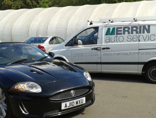 Merrin Auto Servies Van